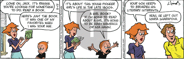 Cleats on Tuesday May 17, 2005 Comic Strip