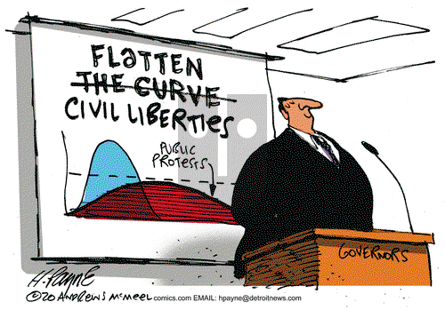 Henry Payne on Friday April 24, 2020 Comic Strip