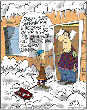 The Flying McCoys on Saturday December 27, 2014 Comic Strip