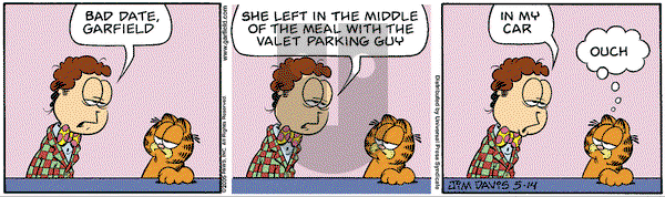 Garfield on Tuesday August 15, 2006 Comic Strip