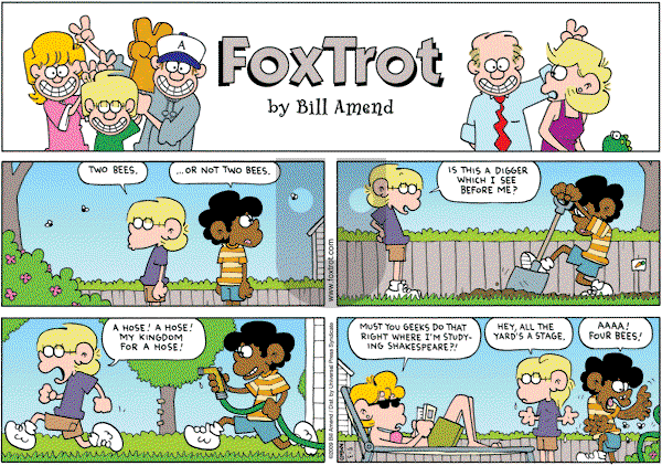 FoxTrot on Sunday May 3, 2009 Comic Strip