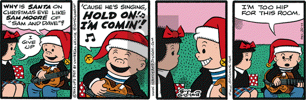 Nancy on Friday December 20, 2013 Comic Strip