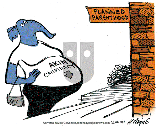 Henry Payne - Thursday August 23, 2012 Comic Strip