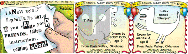 Alley Oop on Friday January 30, 2009 Comic Strip