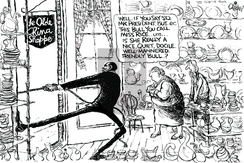 Pat Oliphant on Tuesday November 27, 2012 Comic Strip