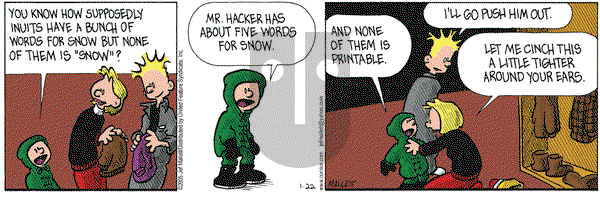 Frazz on Saturday January 22, 2005 Comic Strip