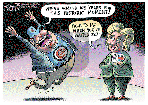 Rob Rogers on Friday November 4, 2016 Comic Strip