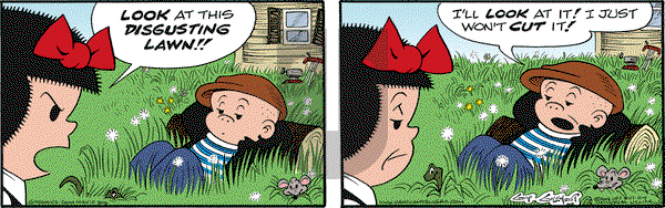 Nancy on Tuesday May 10, 2016 Comic Strip
