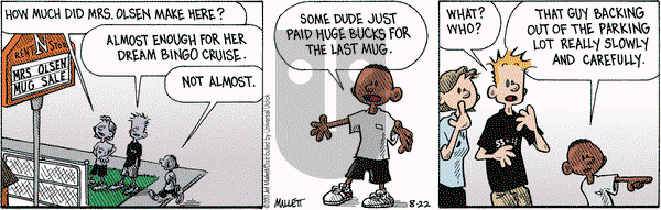 Frazz on Thursday August 22, 2013 Comic Strip