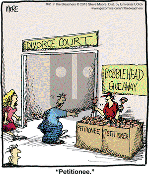 In the Bleachers on Wednesday September 2, 2015 Comic Strip