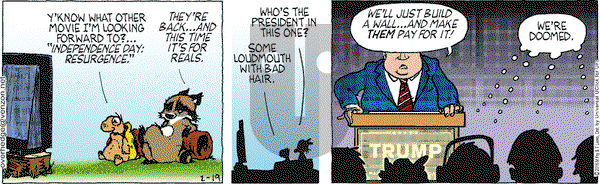 Over the Hedge on Friday February 19, 2016 Comic Strip