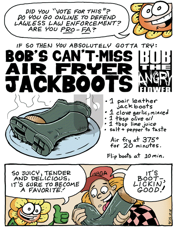 Bob the Angry Flower on Monday October 13, 2025 Comic Strip