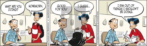 Baldo on Tuesday September 27, 2016 Comic Strip