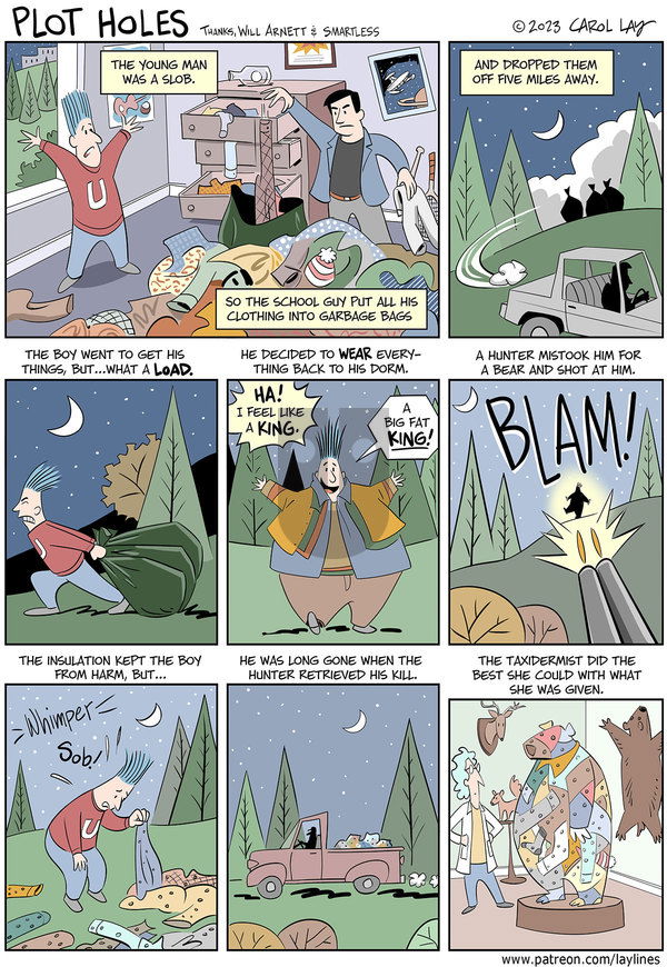 Lay Lines on Monday October 23, 2023 Comic Strip