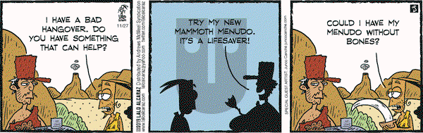 La Cucaracha on Wednesday November 27, 2019 Comic Strip