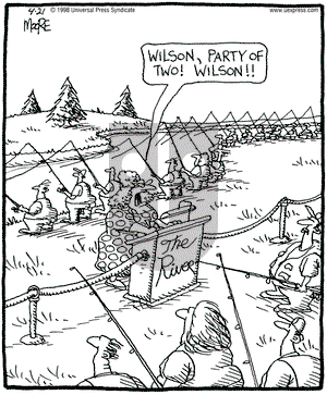 In the Bleachers on Tuesday April 21, 1998 Comic Strip