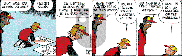 Lucky Cow on Tuesday August 31, 2004 Comic Strip