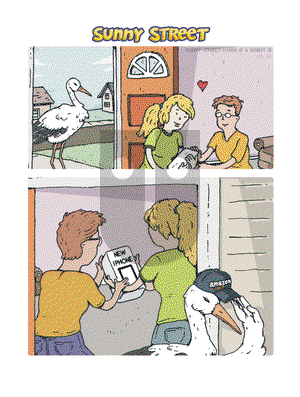 Sunny Street on Wednesday September 15, 2021 Comic Strip