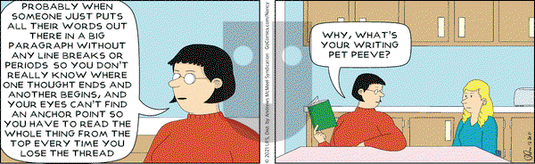 Nancy - Monday December 20, 2021 Comic Strip