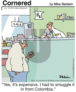 Cornered on Wednesday September 5, 2018 Comic Strip