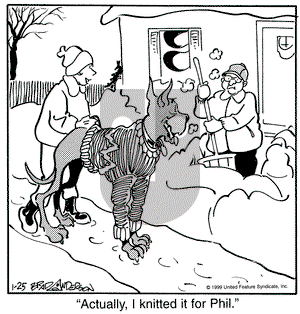 Marmaduke on Monday January 25, 1999 Comic Strip