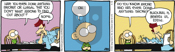The Buckets on Thursday October 6, 2011 Comic Strip