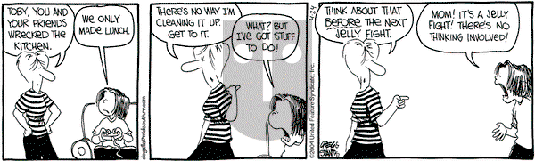 The Buckets on Saturday April 24, 2004 Comic Strip