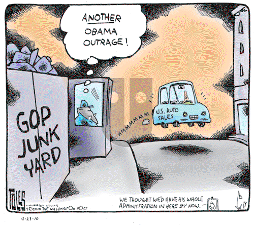 Tom Toles - Friday April 23, 2010 Comic Strip