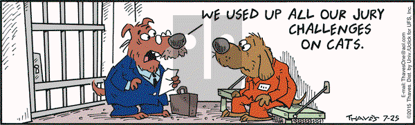 Frank and Ernest on Saturday July 25, 2015 Comic Strip