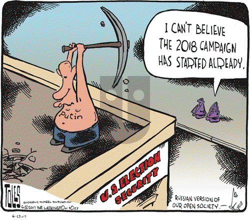Tom Toles on Friday June 23, 2017 Comic Strip