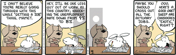 DeFlocked on Saturday April 16, 2011 Comic Strip