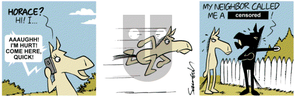 Dark Side of the Horse on Sunday November 9, 2014 Comic Strip