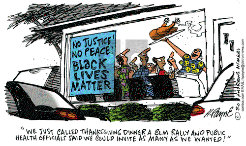 Henry Payne on Thursday November 19, 2020 Comic Strip