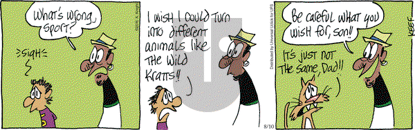 The Knight Life on Wednesday August 10, 2016 Comic Strip