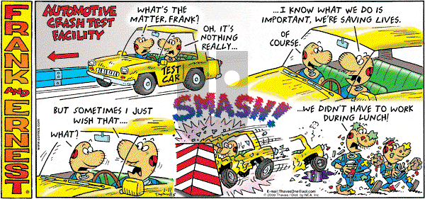 Frank and Ernest on Sunday January 11, 2009 Comic Strip