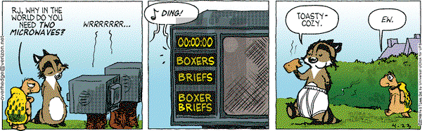 Over the Hedge on Wednesday April 23, 2014 Comic Strip