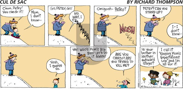 Cul de Sac on Sunday February 25, 2018 Comic Strip