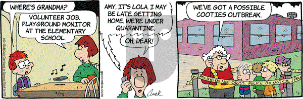 Lola on Friday March 18, 2016 Comic Strip