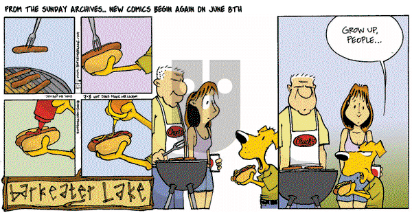 Barkeater Lake on Wednesday March 12, 2025 Comic Strip