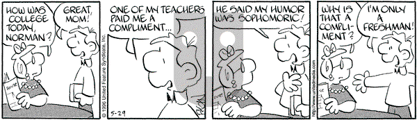 Drabble on Wednesday May 29, 1996 Comic Strip