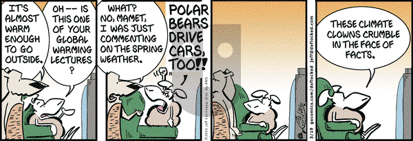 DeFlocked on Wednesday March 19, 2025 Comic Strip