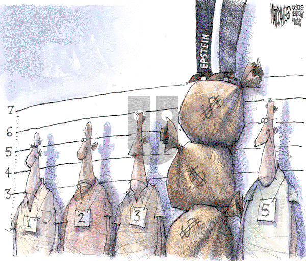 Matt Davies on Thursday July 11, 2019 Comic Strip