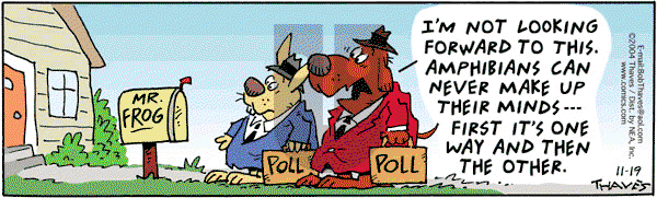 Frank and Ernest - Friday November 19, 2004 Comic Strip