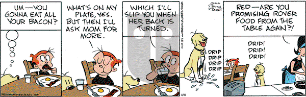 Red and Rover on Monday March 8, 2021 Comic Strip