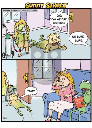 Sunny Street - Monday May 12, 2014 Comic Strip