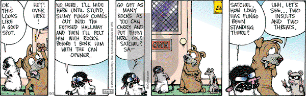 Get Fuzzy on Thursday October 3, 2013 Comic Strip
