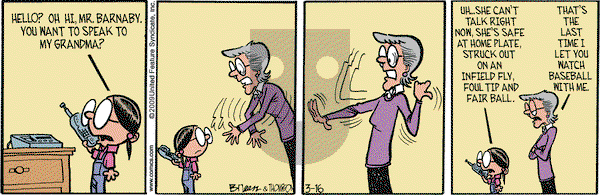 Grand Avenue on Monday March 16, 2009 Comic Strip