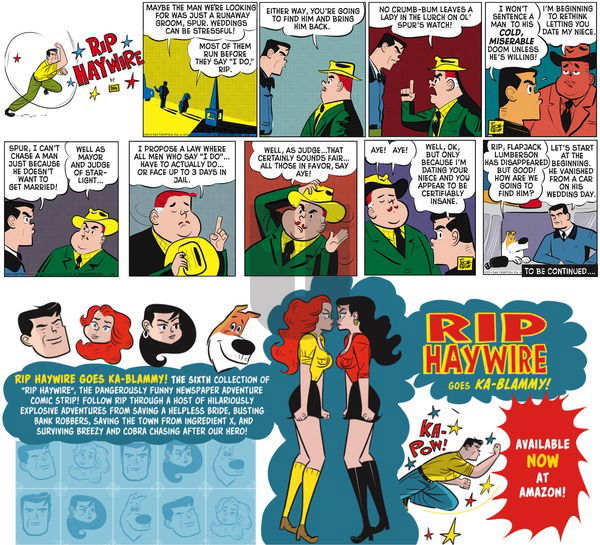 Rip Haywire on Sunday January 24, 2016 Comic Strip