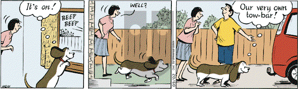Fred Basset on Friday September 2, 2011 Comic Strip