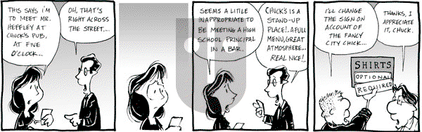 Barkeater Lake on Thursday May 10, 2007 Comic Strip